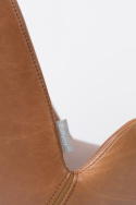 Szék \'Brit\' - Bőr/Barnás