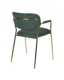 Szék \'Jolien\' - Zöld/Arany