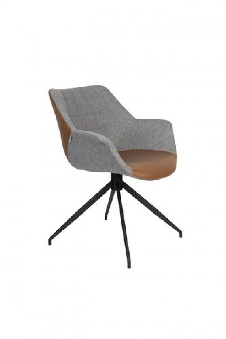 Szék \'Doulton\' Forgatható - Barna a csoportban Bútorok / Ülőbútorok / Székek nál Reforma (1200243)