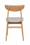 Rodharn szék - Natur/Szürke