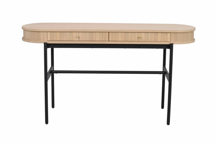 Haddington konzolasztal - Feh&eacute;r pigment&aacute;lt/Fekete a csoportban Bútorok / Asztalok / Tálalóasztalok nál Reforma (120134)