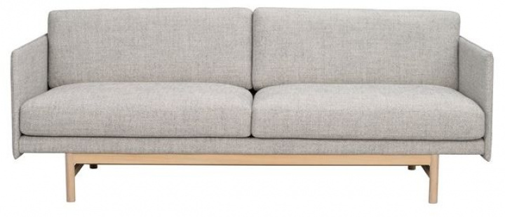 Kanapé \'Hammond\' 2-személyes - Szürke/Természetes a csoportban Bútorok / Kanapék / 2 személyes kanapék nál Reforma (120560)