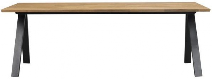 Carradale\' 220 cm étkezőasztal - Tölgy/V-láb a csoportban Bútorok / Asztalok / Étkezőasztal nál Reforma (120895)