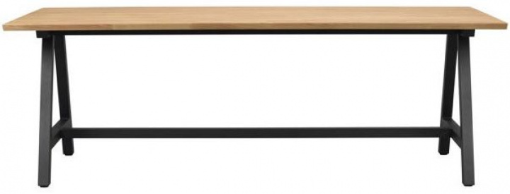 Carradale\' 220x100cm étkezőasztal - Tölgy/A-láb a csoportban Bútorok / Asztalok / Étkezőasztal nál Reforma (120897)