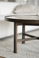 Kávézóasztal \'Marsden\' Kerek 90cm - Barna