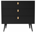 Komód \'Nordisk\' - Fekete