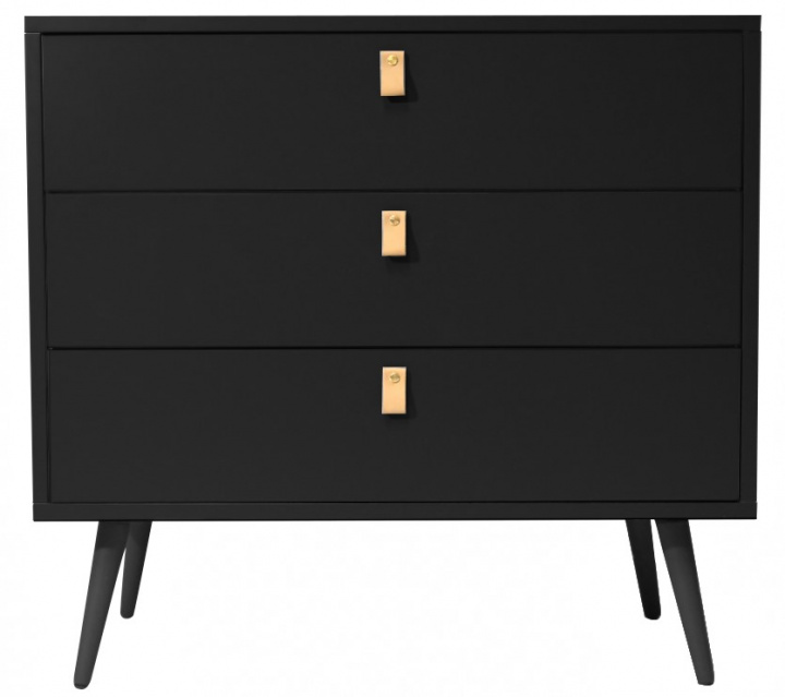 Komód \'Nordisk\' - Fekete a csoportban Bútorok / Polcok és tárolás / Fiókos szekrények nál Reforma (1211-C-Black)