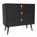 Komód \'Nordisk\' - Fekete