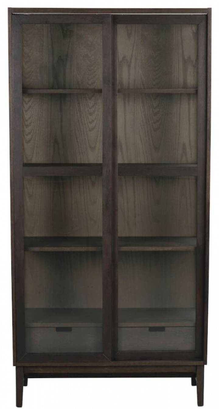 Hazelton vitrinszekrény - Barna a csoportban Bútorok / Polcok és tárolás / Szekrények és komódok nál Reforma (121156)