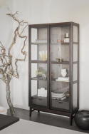 Hazelton vitrinszekrény - Barna