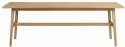 Plainfield étkezőasztal 220x100cm - Tölgy