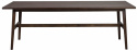 Plainfield étkezőasztal 220x100cm - Sötét tölgy
