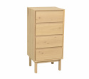 Mackay fiókos szekrény 4L - Tölgy