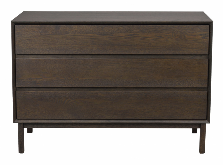 Mackay fiókos szekrény 3L - Barna a csoportban Bútorok / Polcok és tárolás / Fiókos szekrények nál Reforma (121195)