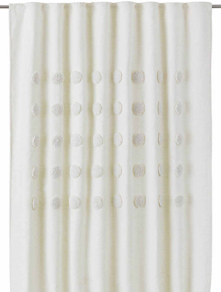 Függöny \'Pom\' 140x280 - Offwhite a csoportban Dekoráció / Textíliák / Függönyök nál Reforma (1227-20-002)