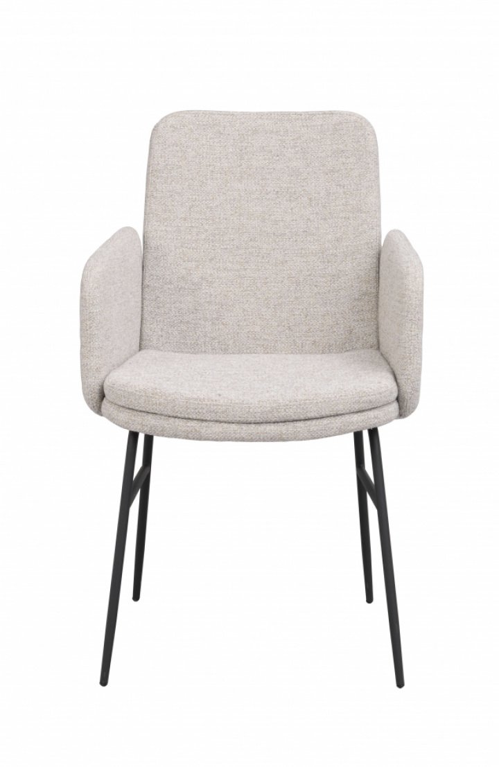 Karmstol \'Conklin\' - Világos bézs/fekete a csoportban Bútorok / Ülőbútorok / Székek nál Reforma (123204)