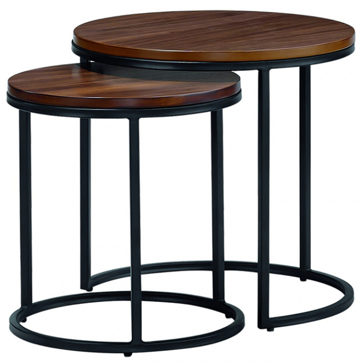 Kávézóasztal \'Prime\' S 2 részes - Dió a csoportban Bútorok / Asztalok / Asztal nál Reforma (1311-L-S)