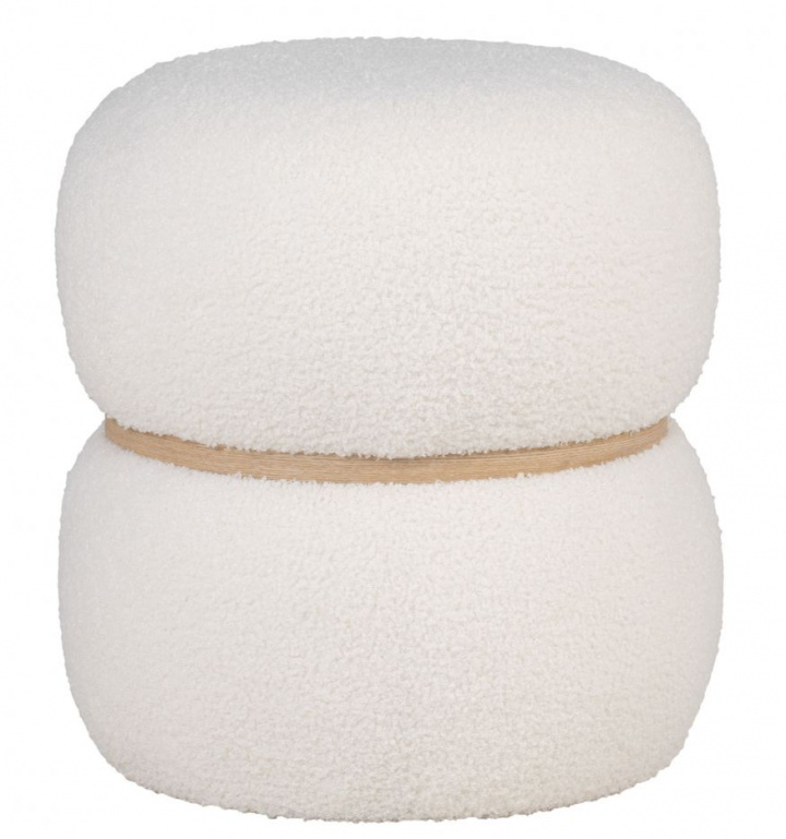 Milford puff - Fehér a csoportban Bútorok / Kanapék / Ülőpuffok és lábtartók nál Reforma (1501221)