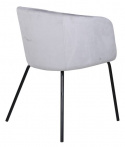 Szék \'Astrid\' - Szürke/Fekete