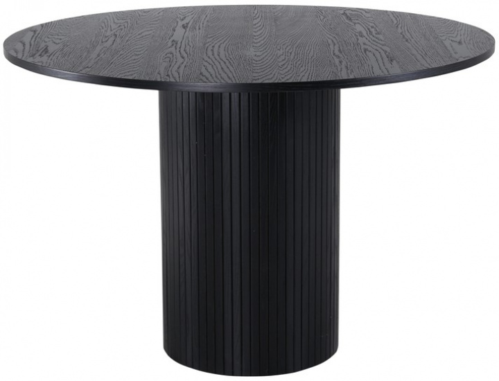 Barkaby kerek étkezőasztal 110cm - Fekete a csoportban Bútorok / Asztalok / Étkezőasztal nál Reforma (15596-848)