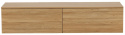 Fagervik fiókos szekrény 160x45 - Természetes