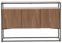 Härnösand szekrény 120x80cm - Barna