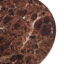 Marble doh&aacute;nyz&oacute;asztal S - Barna