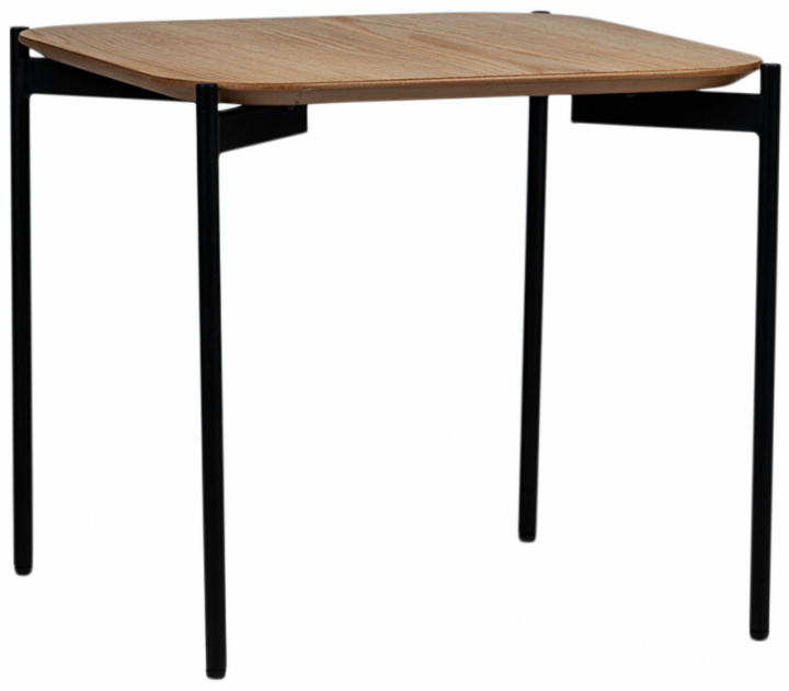 Frida dohányzóasztal 50x50cm - Természetes/Fekete a csoportban Bútorok / Asztalok / Asztal nál Reforma (19005-M)