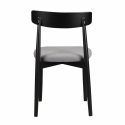 Ystad\' szék - Fekete/Szürke