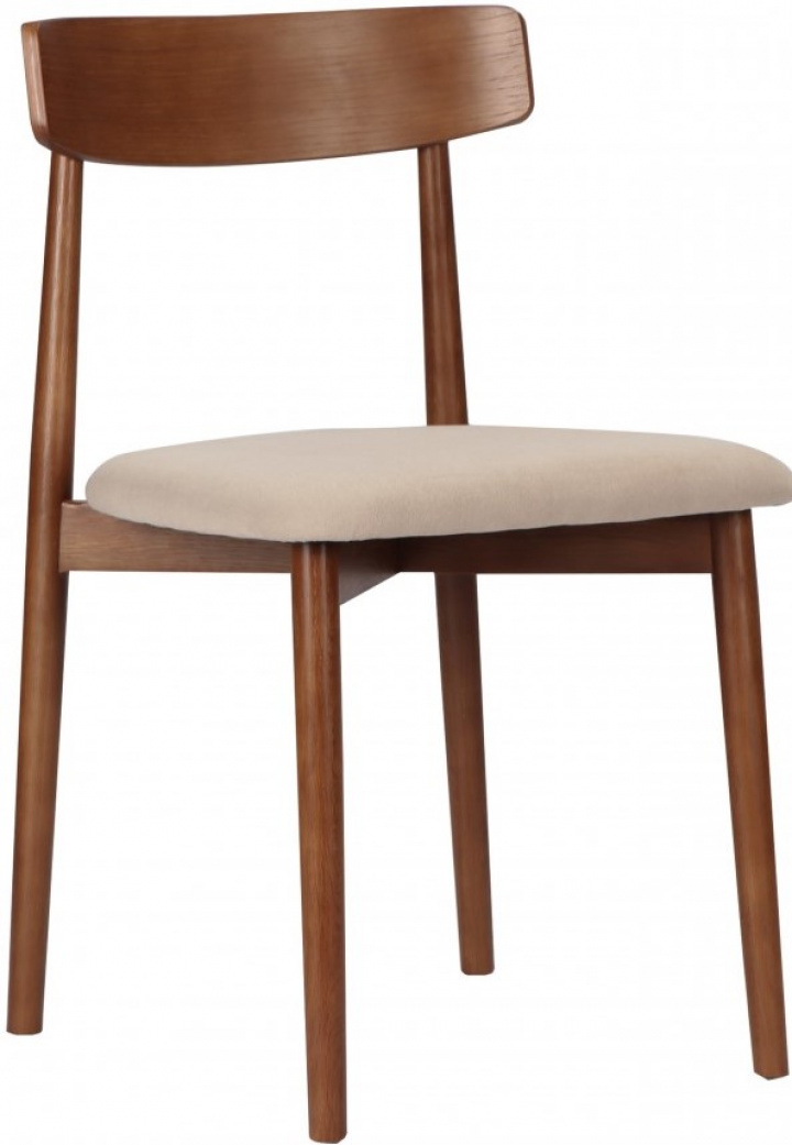 Ystad\' szék - Dió/Beige a csoportban Bútorok / Ülőbútorok / Székek nál Reforma (19791-walnut)