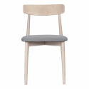 Ystad\' szék - Fehér tölgy/Szürke