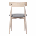 Ystad\' szék - Fehér tölgy/Szürke