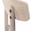 Ystad\' szék - Fehér tölgy/Szürke