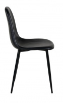 Szék \'Eidsberg\' - Fekete bőr