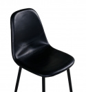 Szék \'Eidsberg\' - Fekete bőr