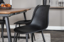 Szék \'Eidsberg\' - Fekete műanyag
