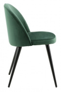Elverum szék - Zöld/Fekete