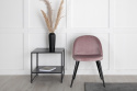 Elverum szék - Régi rózsaszín/Fekete