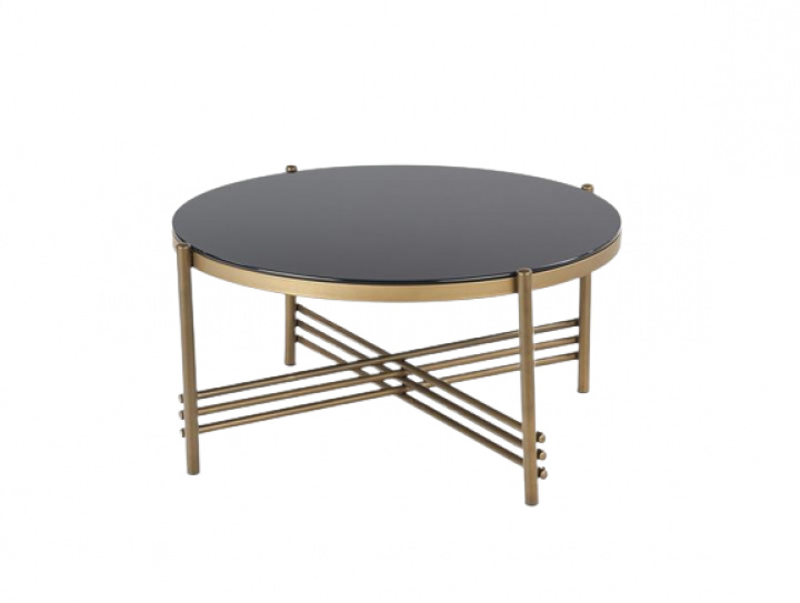 Kávézóasztal \'Mare\' - Fekete/Arany a csoportban Bútorok / Asztalok / Asztal nál Reforma (2010001169574)