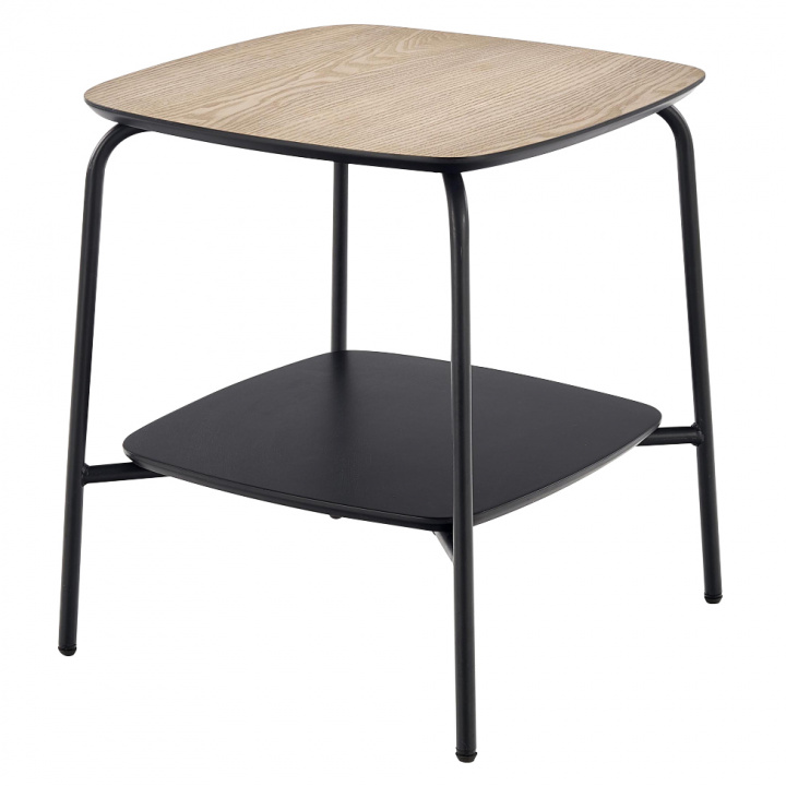 Oldalasztal \'Genua\' - Tölgy/Fekete a csoportban Bútorok / Asztalok / Oldalasztalok nál Reforma (2010001170853)