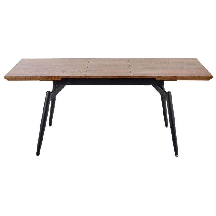 Étkezőasztal \'Cambell\' 140-180x80cm - Tölgy/Fekete a csoportban Bútorok / Asztalok / Étkezőasztal nál Reforma (2010001177692)