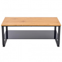 Kávézóasztal \'Artiga\' - Tölgy/Fekete