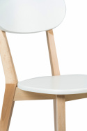 Szék \'Nord\' - Fehér/Fa