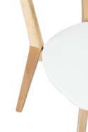 Szék \'Nord\' - Fehér/Fa