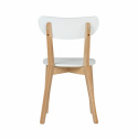Szék \'Nord\' - Fehér/Fa
