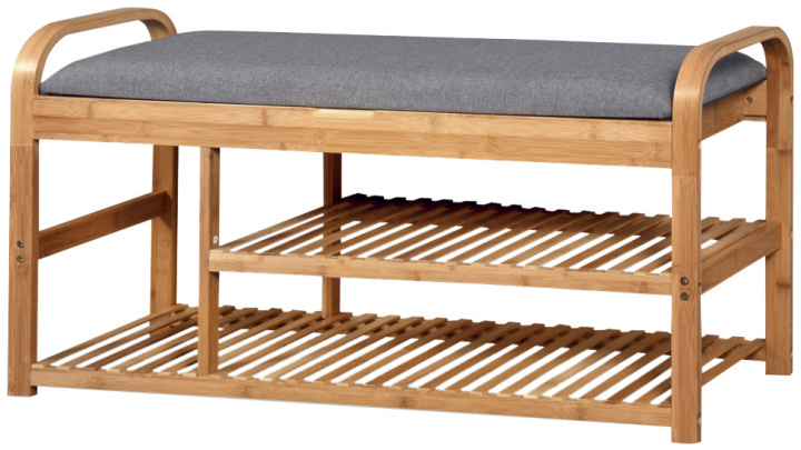 Cipősszekrény \'Sandee\' 100cm - Tölgy/Szürke a csoportban Bútorok / Polcok és tárolás / Kalap- és cipőtartók nál Reforma (2010001179337)