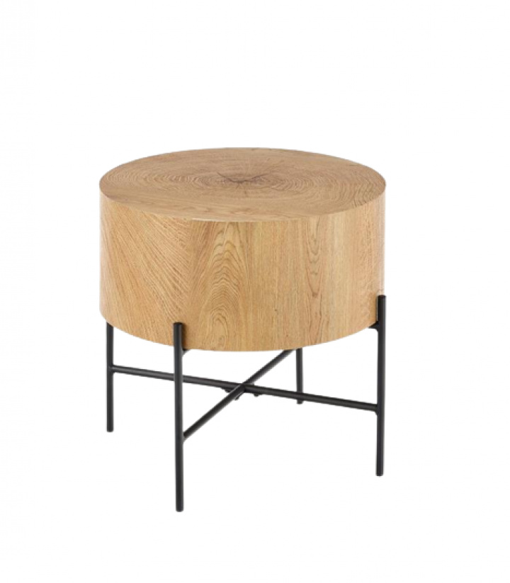 Lapland oldalasztal - Tölgy/Fekete a csoportban Bútorok / Asztalok / Oldalasztalok nál Reforma (2010001184966)