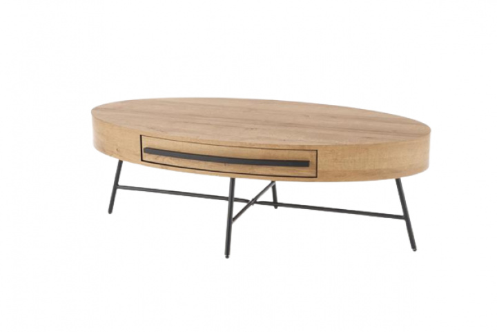 Sunne dohányzóasztal - Tölgy/Fekete a csoportban Bútorok / Asztalok / Asztal nál Reforma (2010001184980)