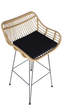 Bárszék \'Parga\' - Természetes / Fekete
