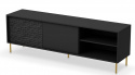 TV-szekrény \'Bullet\' - Fekete